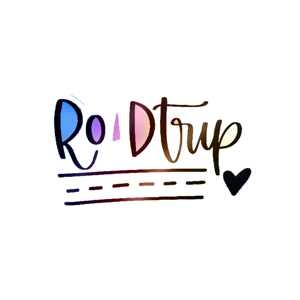 Road Trip Holographic Stickers
